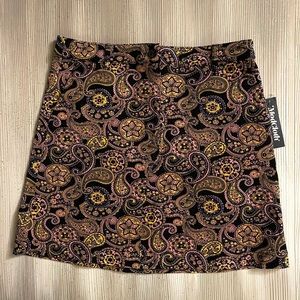 Modcloth Spin Your Partner Mini Skirt | Size 12 | New With Tags